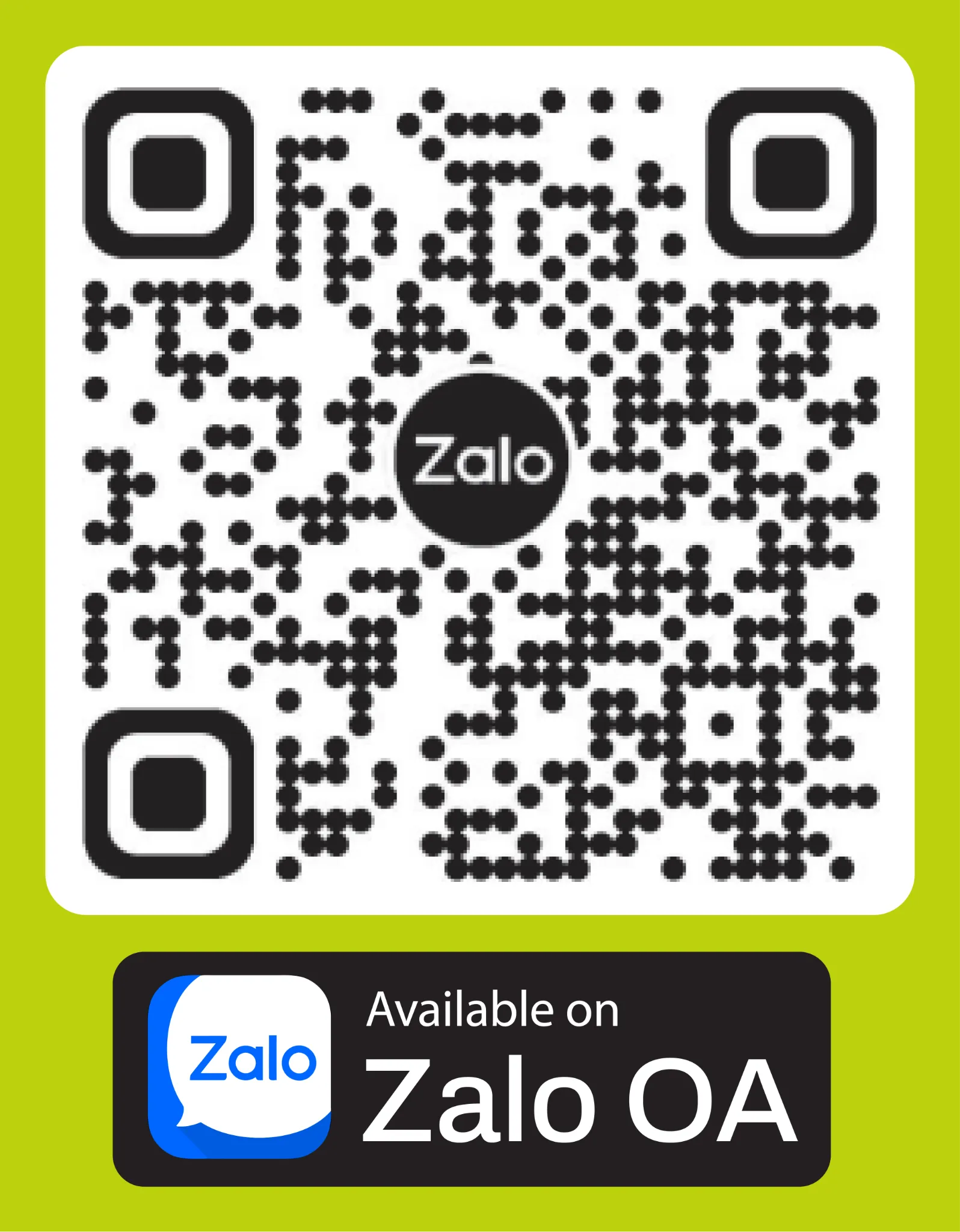 Mã QR Zalo OA của RON INTERNATIONAL®.